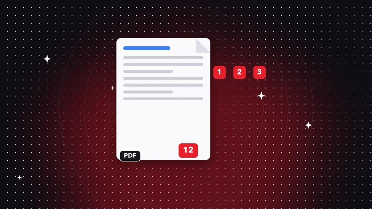 How to Add Page Numbers to a PDF