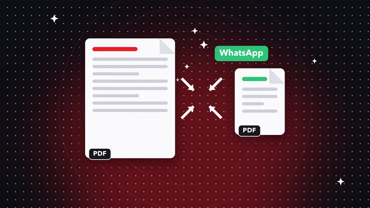 How to Compress a PDF to Send on WhatsApp or Email