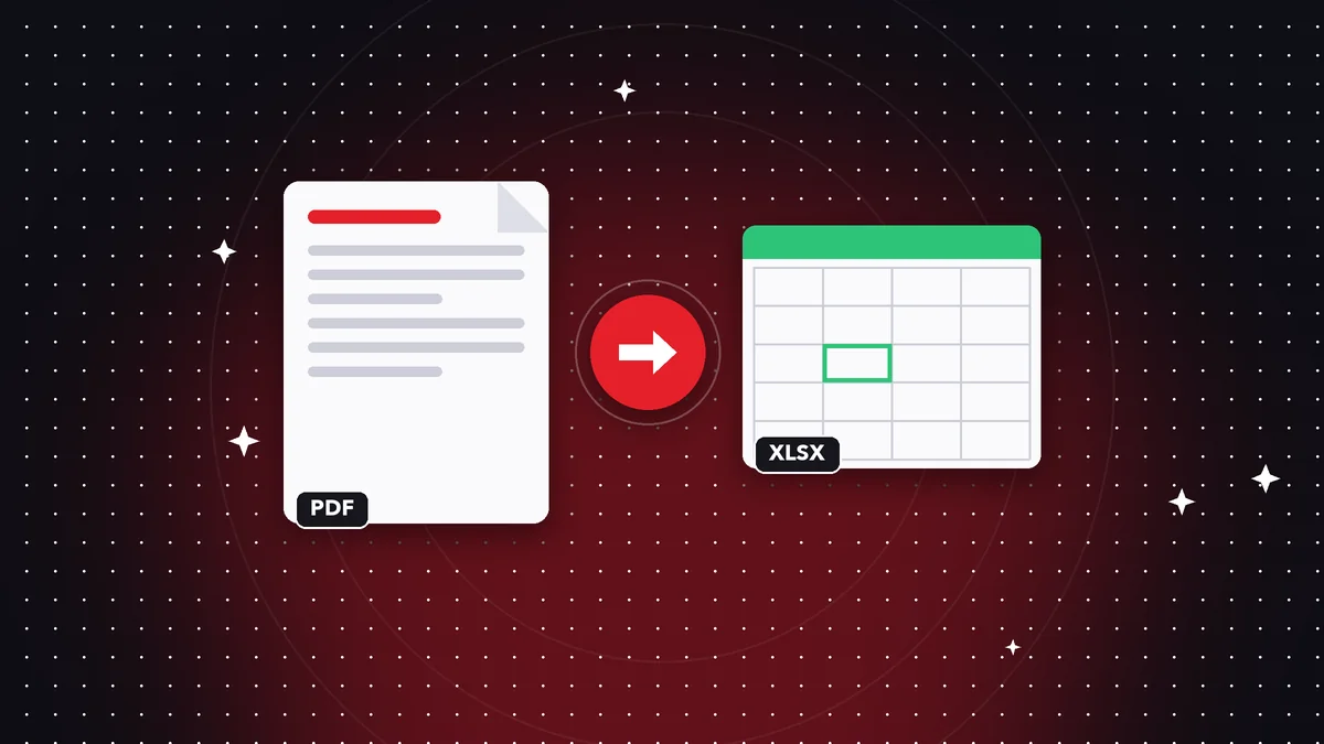 Cómo convertir PDF a Excel: tablas editables sin copiar a mano